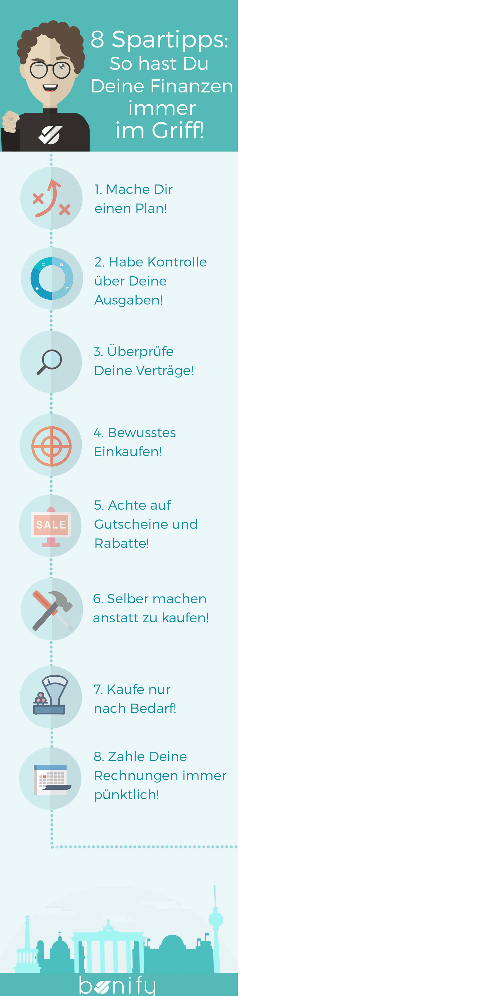 Spartipps: So hast Du Deine Finanzen immer im Griff