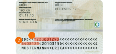 neuen Ausweis